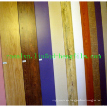 Película rígida decorativa del PVC del alto brillo para la laminación del techo, puertas, piso, afiladura, foto